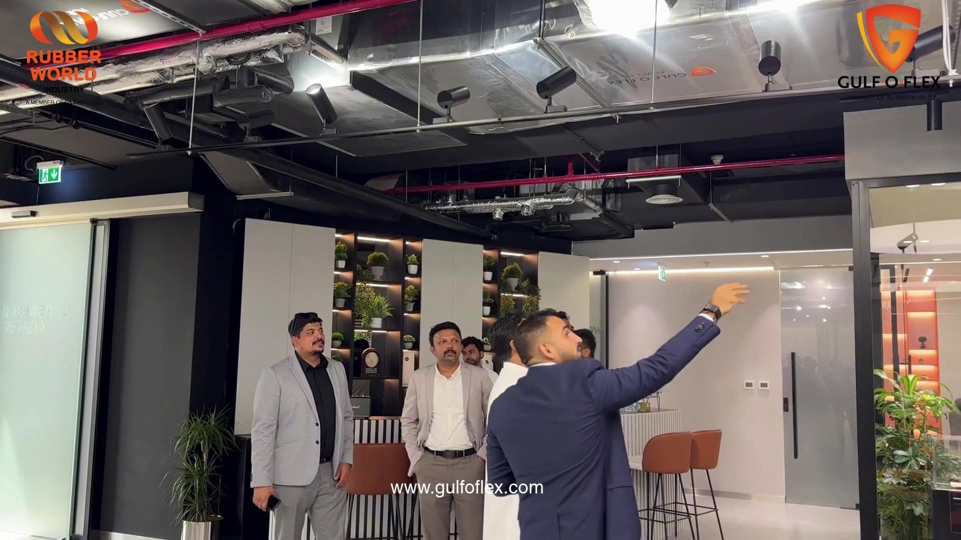 Salvo Corporation visit - Touring the Experience Centre