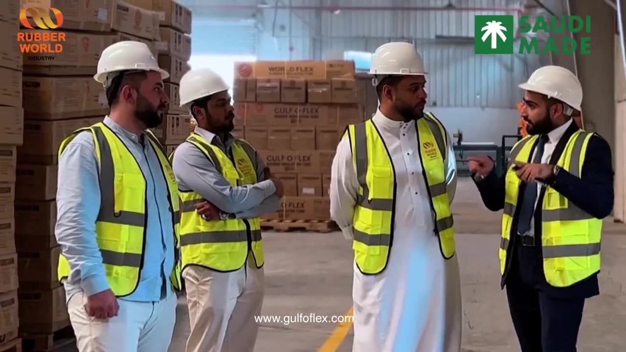 Riyadh factory visit - In the warehouse
