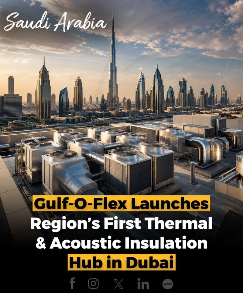 Gulf-O-Flex® Featured by Startup Saudi for Construction Sustainability Innovation